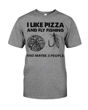 likepizza-Fly fishing Premium Fit Mens Tee tile