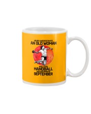 9 handball Mug tile