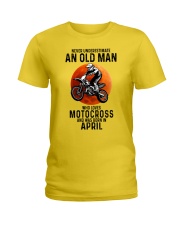 04 motocross olm yl Ladies T-Shirt tile
