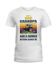 farmer nothing scares Ladies T-Shirt tile