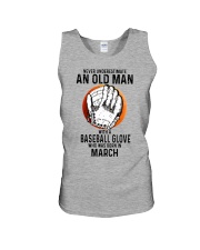 03 baseball old man Unisex Tank tile