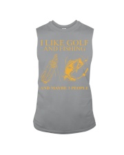 I LIKE golf fishing Sleeveless Tee tile