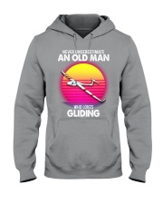 black old gliding Hooded Sweatshirt tile