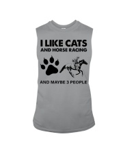 likecats-horse racing Sleeveless Tee tile