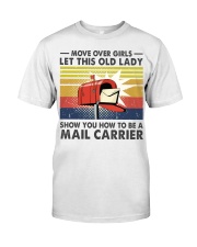 Mail carrier Old Lady Classic T-Shirt front