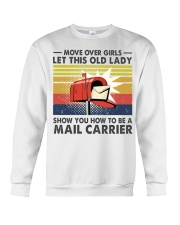 Mail carrier Old Lady Crewneck Sweatshirt tile