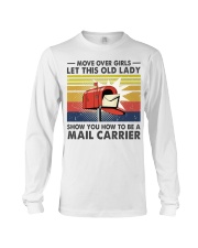 Mail carrier Old Lady Long Sleeve Tee tile
