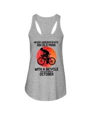 cycling never 10 Ladies Flowy Tank tile