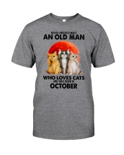 cats-old-man-10 Classic T-Shirt front