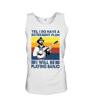Banjo Plan Unisex Tank tile