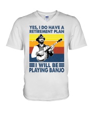 Banjo Plan V-Neck T-Shirt tile
