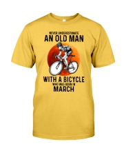 03 cycling never old man Classic T-Shirt front
