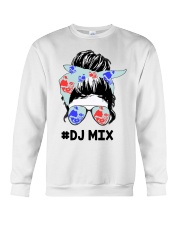 Dj mix Old Lady Crewneck Sweatshirt tile