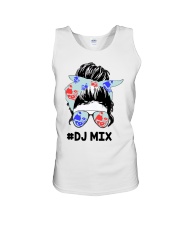 Dj mix Old Lady Unisex Tank tile