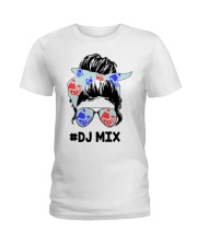 Dj mix Old Lady Ladies T-Shirt tile