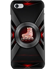 roller skating phone red2 Phone Case i-phone-8-case