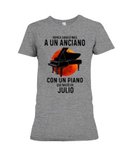 07 piano old man tbn Premium Fit Ladies Tee tile