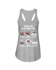 things ido Dirt track racing Ladies Flowy Tank tile