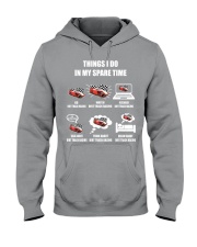 things ido Dirt track racing Hooded Sweatshirt tile