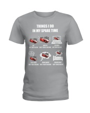 things ido Dirt track racing Ladies T-Shirt tile