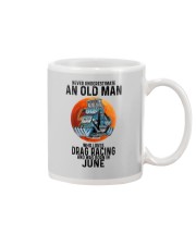 drag racing old man never 06 Mug tile