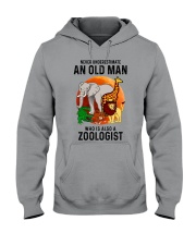 zoologist old man Hooded Sweatshirt tile