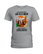 zoologist old man Ladies T-Shirt tile