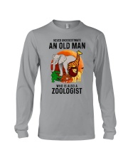 zoologist old man Long Sleeve Tee tile