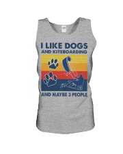 like-dogs-Kiteboarding Unisex Tank tile