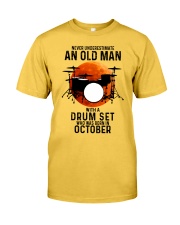 10 drum set olm yl Classic T-Shirt front