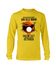 10 drum set olm yl Long Sleeve Tee tile