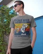 Photography Like Beer Classic T-Shirt apparel-classic-tshirt-lifestyle-17
