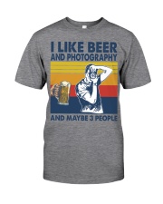 Photography Like Beer Classic T-Shirt front