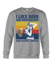 Photography Like Beer Crewneck Sweatshirt tile