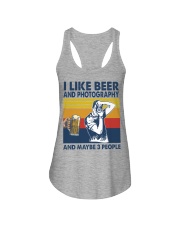 Photography Like Beer Ladies Flowy Tank tile