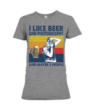 Photography Like Beer Premium Fit Ladies Tee tile
