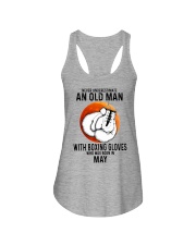 05 boxing old man Ladies Flowy Tank tile