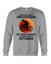 09 Cycling OId Man German Crewneck Sweatshirt tile