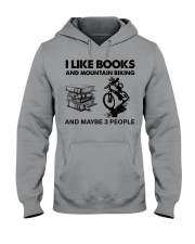 likebook-mountain biking Hooded Sweatshirt tile