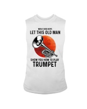 Trumpet Let This Old Man Sleeveless Tee tile