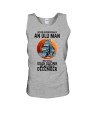 drag racing old man never 12 Unisex Tank tile