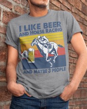 Horse Racing-like beer Classic T-Shirt apparel-classic-tshirt-lifestyle-26