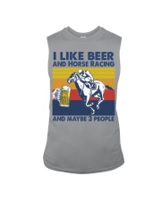 Horse Racing-like beer Sleeveless Tee tile