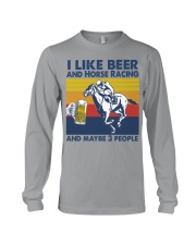 Horse Racing-like beer Long Sleeve Tee tile