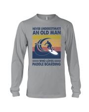 paddle boarding oldman vintage Long Sleeve Tee tile