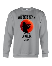 Violin Old Man Never 07 Crewneck Sweatshirt tile