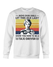 Taxi Driver Old Lady Crewneck Sweatshirt tile