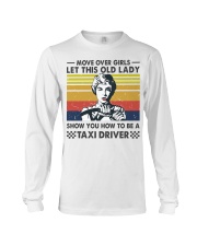 Taxi Driver Old Lady Long Sleeve Tee tile