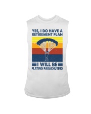 Parachuting Retirement Plan Sleeveless Tee tile