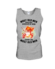 old man sprint car racing Unisex Tank tile